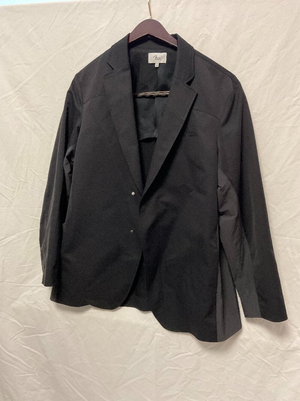 'F' Is For Fender Charcoal Two Button Blazer Size 3 Made in Japan
